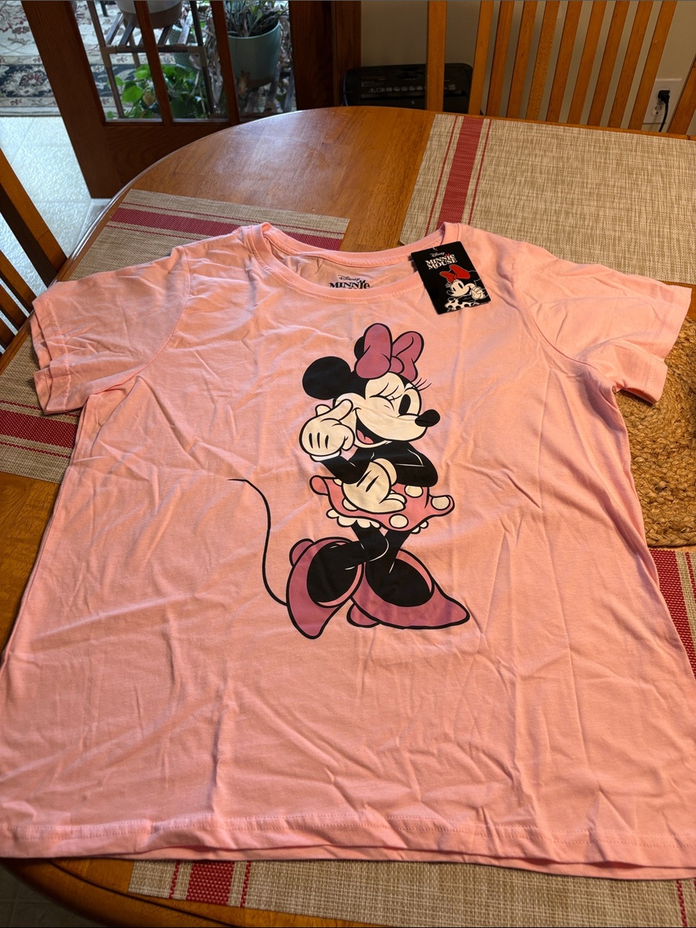 Disney Pink Minnie Mouse Graphic Tee